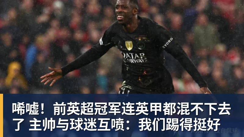 MK体育唏嘘!前英超冠军连英甲都混不下去了 主帅与球迷互喷:我们踢得挺好